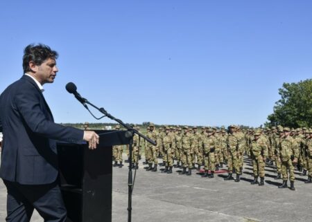 La Provincia presentó 250 agentes que se suman a la Policía Rural