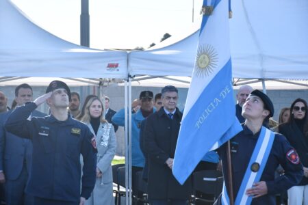 En el Día de la Bandera, Jorge Macri ratificó su “más firme respaldo” a la Policía de la Ciudad en la lucha contra el delito