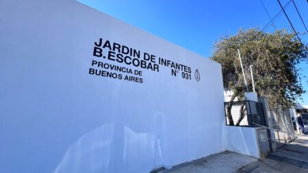 Más educación: se abrió la inscripción para el Jardín de Infantes 931 de Belén de Escobar