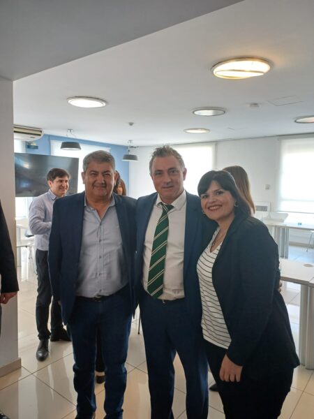 Marcela Guratti participó de un encuentro profesional con Sebastián Pareja