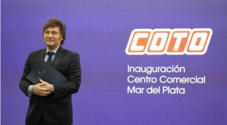 Javier Milei en la inauguración del Coto de Mar del Plata: “Se da en el marco de la recuperación del consumo, muy por encima de lo esperado”