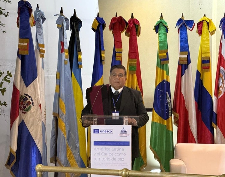 Mario Ishii disertó sobre educación transformadora en la cumbre regional UNESCO «América Latina y el Caribe como territorio de Paz»
