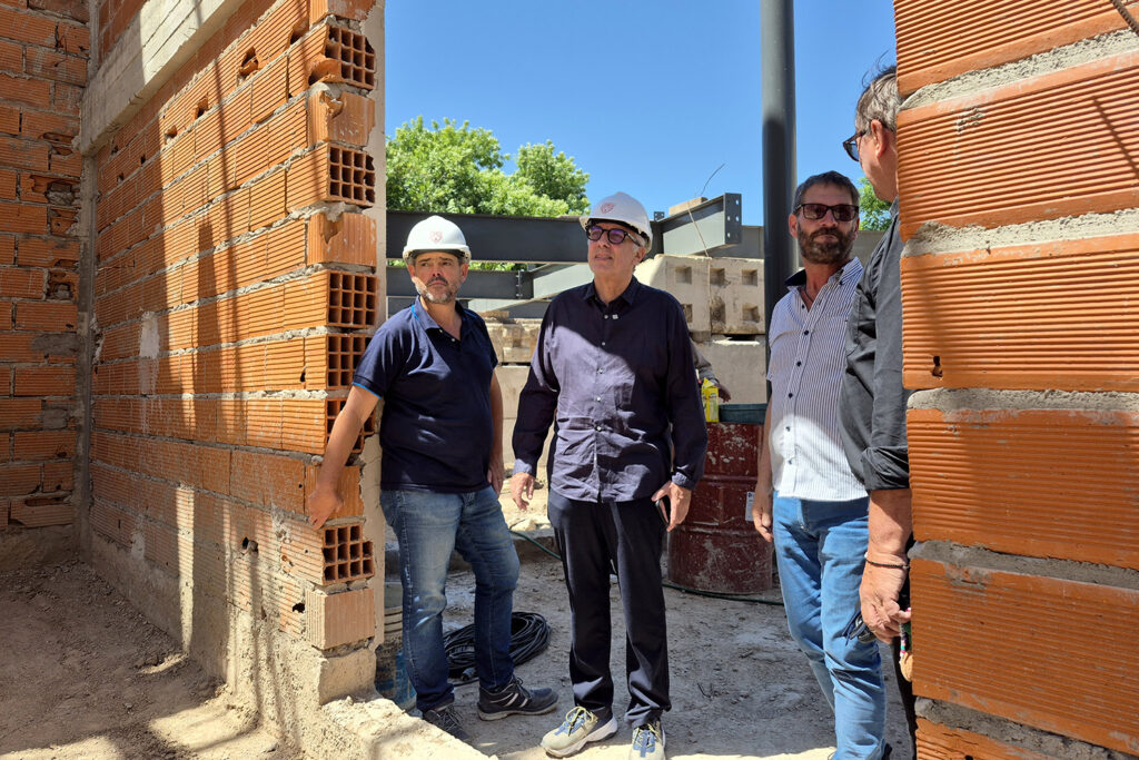 Tigre: Cultura: Avanza la construcción del futuro Teatro Municipal de El Talar