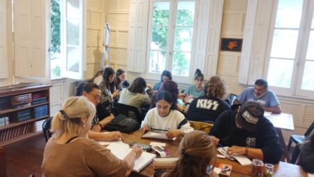 En la Casa Museo Sarmiento, el Municipio de Tigre realizó un nuevo encuentro del ciclo «Clínica de Ilustración»