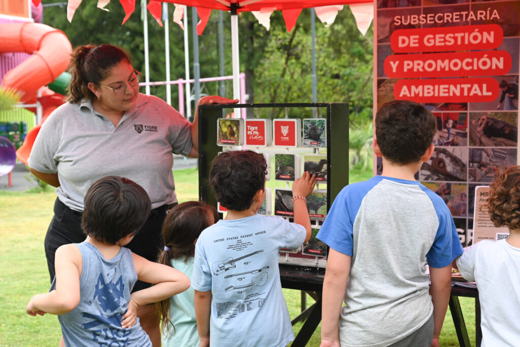 A fin de concientizar sobre el cuidado del ambiente, el Municipio de Tigre organizó una kermés familiar