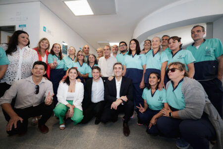 *Kicillof inauguró el nuevo puente vehicular de Los Huesos sobre el Río Luján*