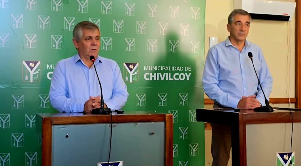 Chivilcoy: Guillermo Britos y Néstor Dabi resaltaron el trabajo del Centro de Monitoreo y policía y brindaron detalles de la investigación