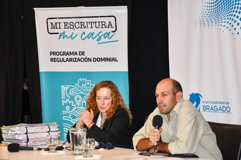 Bragado: Mi Escritura, Mi Casa: se realizó una nueva jornada de firma de títulos de propiedad