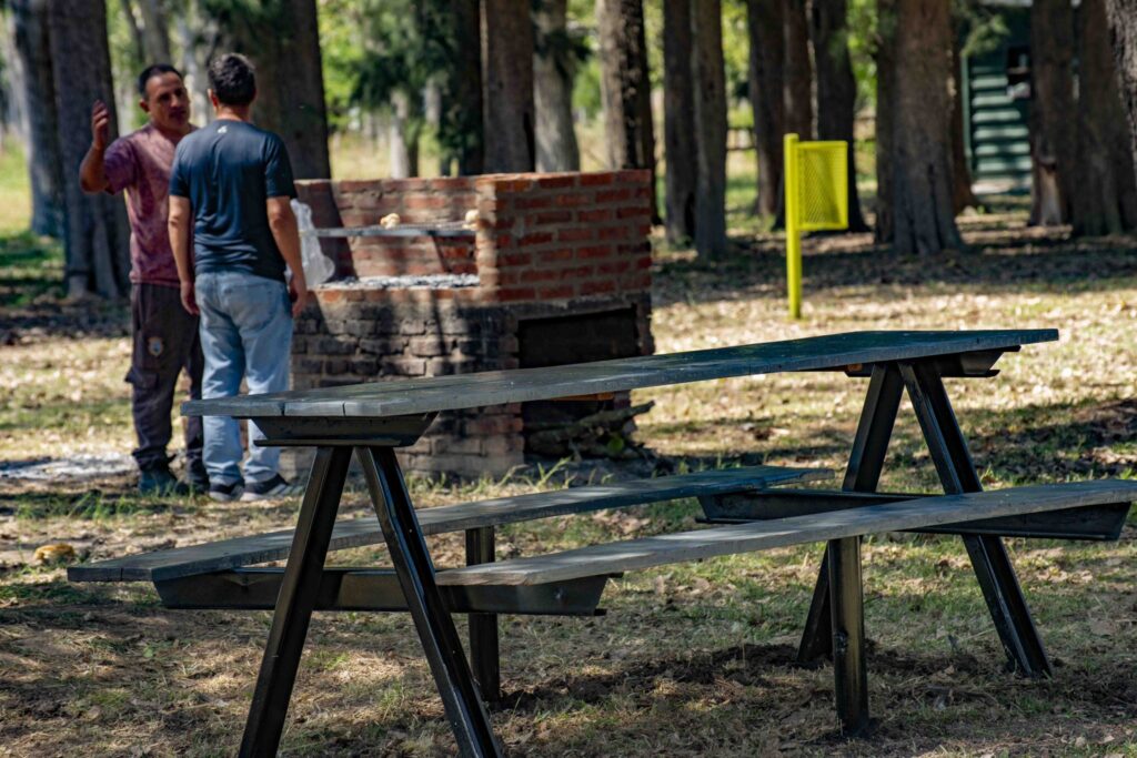 Las Flores: La Municipalidad realiza mejoras integrales en el Gualichu