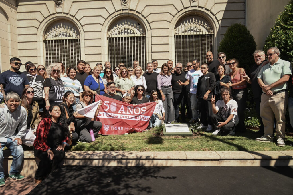 Tigre: A 50 años del golpe militar, Julio Zamora encabezó un encuentro en homenaje a la memoria y la democracia