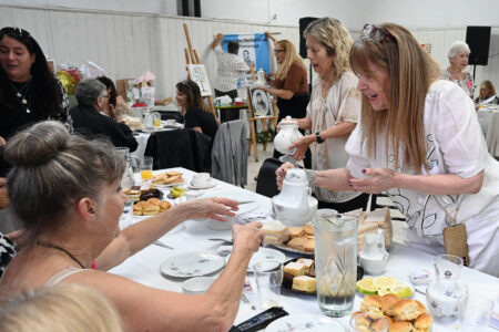 El Municipio de Tigre, presente en la «Tarde de té solidaria» de las Mujeres Sanmartinianas de Don Torcuato