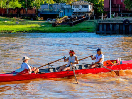 El Municipio de Tigre acompañó a la comunidad en una regata destinada a mujeres de la ciudad