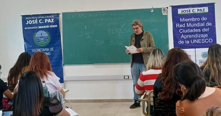 José C Paz: Comenzó la Escuela de Psicología Social Municipal