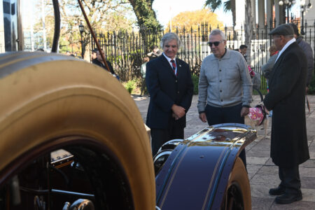 120º aniversario del Gran Premio Recoleta-Tigre: el MAT recibió la tradicional exhibición de autos antiguos de principios del siglo XX