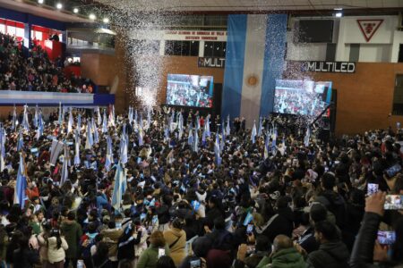 Más de 5.000 niñas y niños de San Martín prometieron lealtad a la bandera