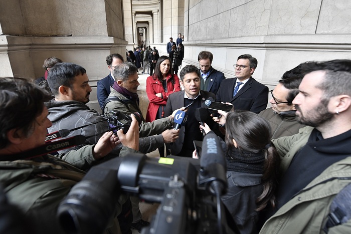 Kicillof participó de una nueva audiencia en la Corte Suprema por fondos adeudados por el Gobierno nacional