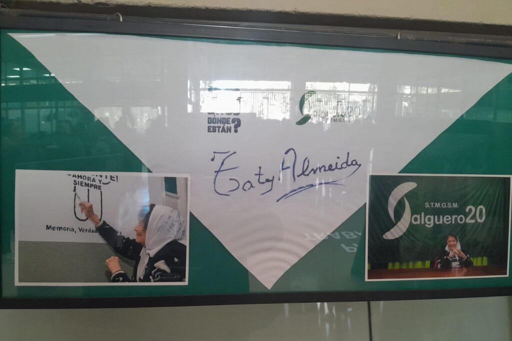 San Martín: El STMGSM Salguero20 Inauguró la muestra Paz, Pan y Trabajo
