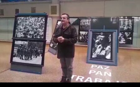San Martín: Andrés Alonso puso en valor el trabajo de preservación de la memoria histórica que impulsa el STMGSM Salguero 20