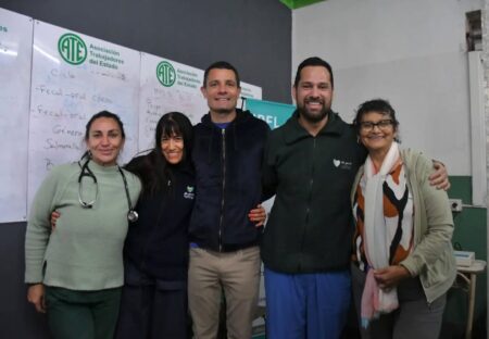 Más de 300 auxiliares de la Educación realizaron sus aptos físicos en General Rodríguez