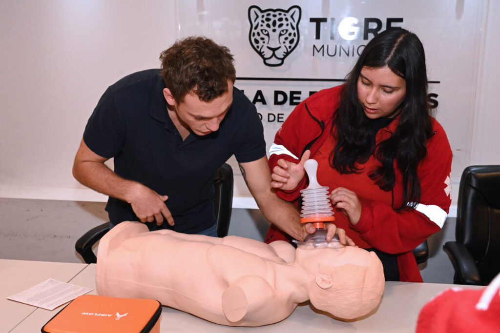Se incorporaron desobstructores de vía aérea para fortalecer la respuesta del servicio de salud del Municipio de Tigre