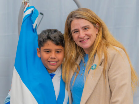 Por el Día de la Independencia, San Fernando celebró un acto cívico