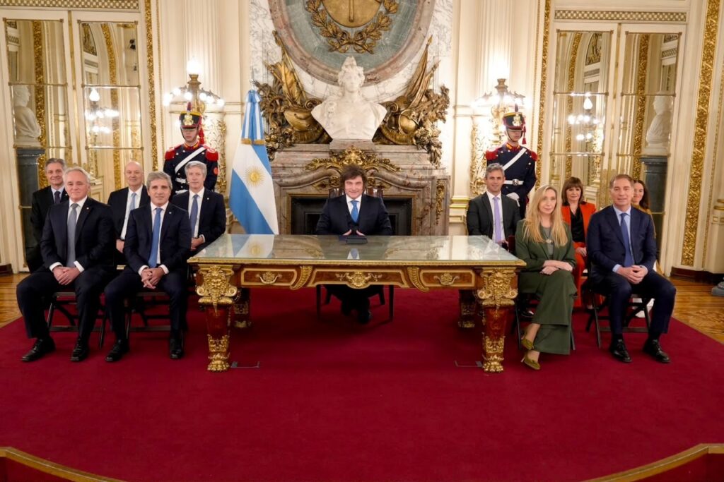 Cadena Nacional del Presidente Javier Milei desde Casa Rosada sobre la reforma de la Carta Orgánica del Banco Central