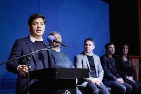 Kicillof encabezó la apertura de una ronda de negocios multisectorial