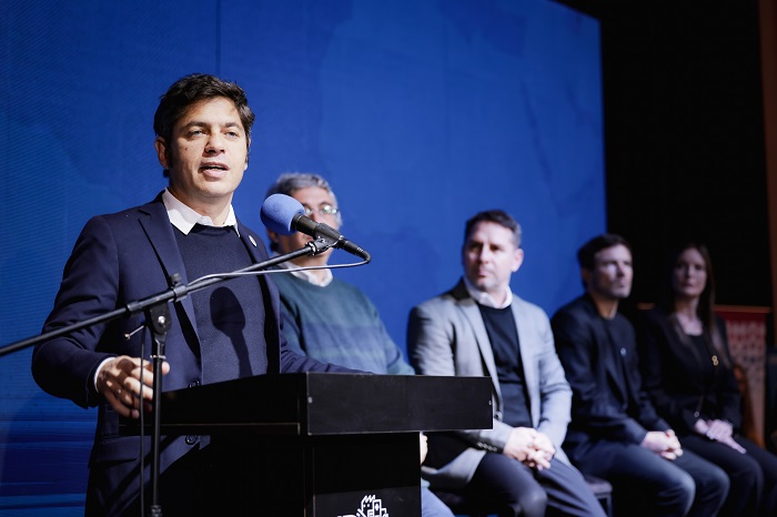Kicillof encabezó la apertura de una ronda de negocios multisectorial