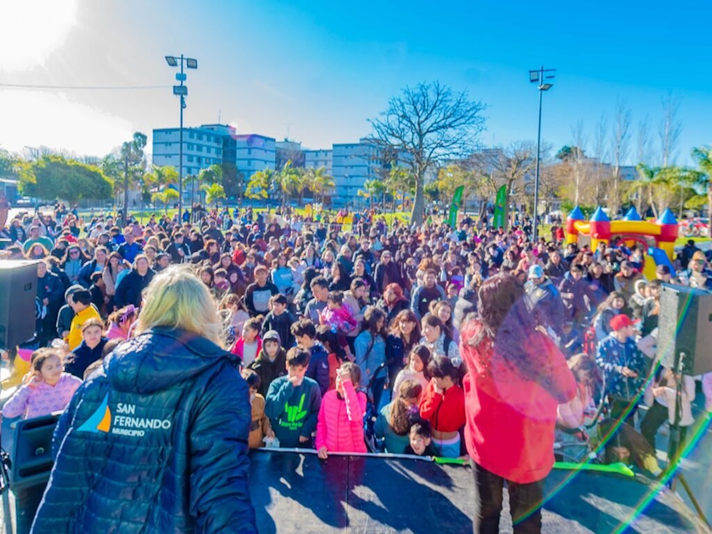 San Fernando comenzó el «Mes de las Infancias» con actividades infantiles en plazas