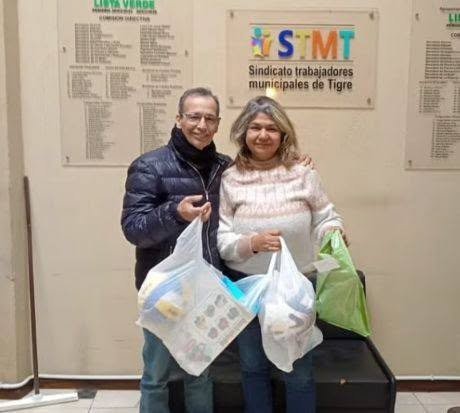 Tigre: Finalizó la entrega de regalos para todos los hijos e hijas afiliados al STMT