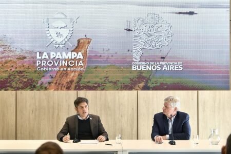 Kicillof y Ziliotto firmaron convenios para la prevención y mitigación de los efectos del fenómeno El Niño