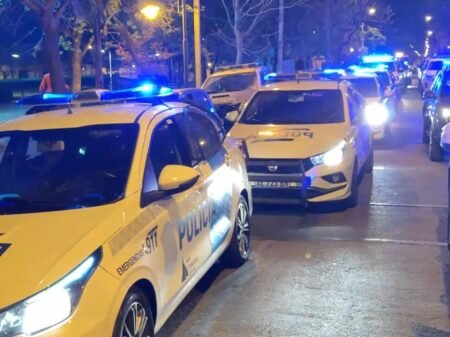 Desarrollaron un fuerte operativo de seguridad en San Fernando