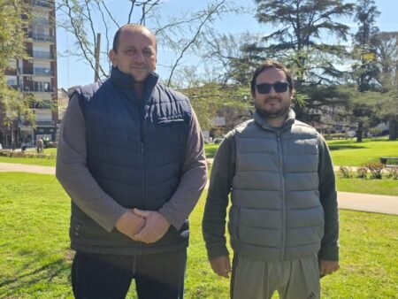 Chivilcoy: El Municipio avanza con la forestación y reacondicionamiento y restauración de fuentes de espacios públicos