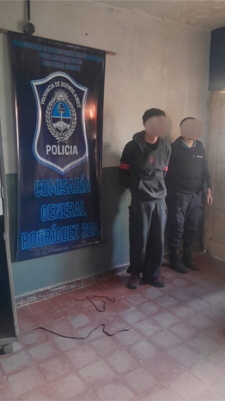General Rodríguez: Intentan robar una moto frente a la Comisaría y terminan aprehendidos tras una persecución