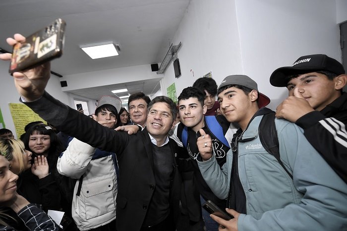 Kicillof inauguró dos edificios educativos en La Matanza