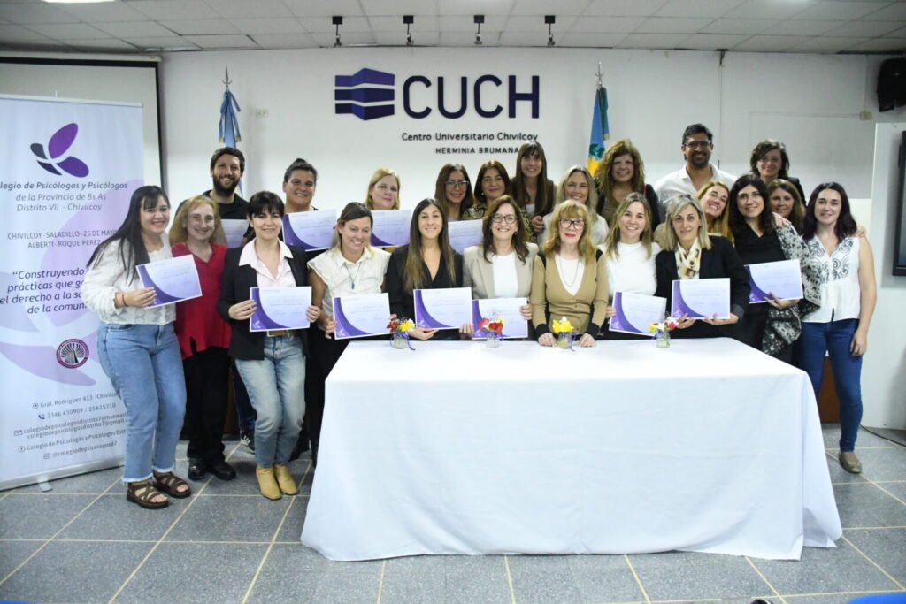 Chivilcoy fue sede del cierre de la primera cohorte de la Especialización en Psicología Jurídico-Forense