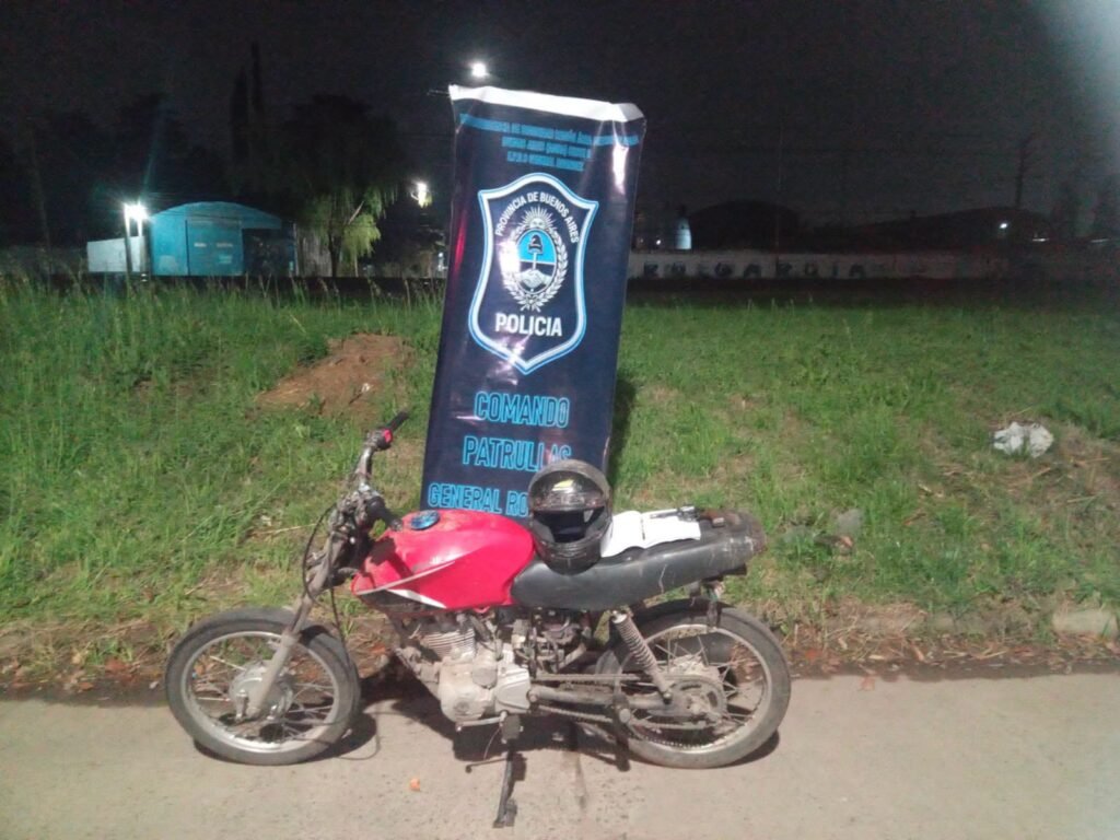 General Rodríguez: Arrestaron a un hombre que circulaba con arma y que tiene un frondoso prontuario