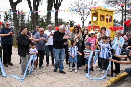Los vecinos ya disfrutan la Plaza Ciudad del Delta: el Municipio de Tigre inauguró el espacio público N° 107 en Dique Luján