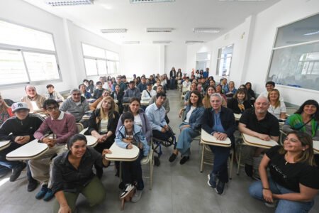 Tigre: Julio Zamora en el CUT: “La educación es la columna vertebral de nuestra comunidad”