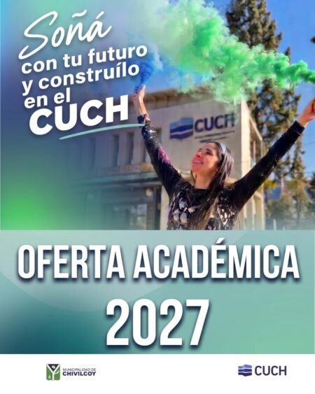 CUCH 2027: conocé toda la oferta académica del Centro Universitario Chivilcoy