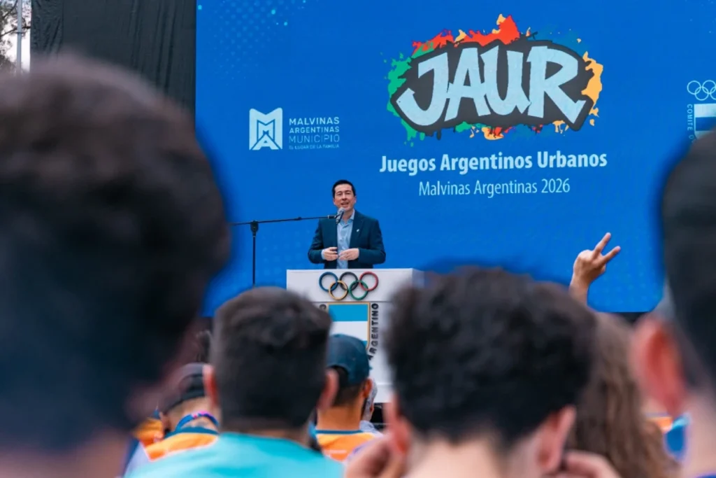 Malvinas Argentinas: Nardini inauguró la primera edición de los Juegos Argentinos Urbanos