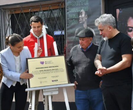 Destacado reconocimiento a vecino Rodriguense