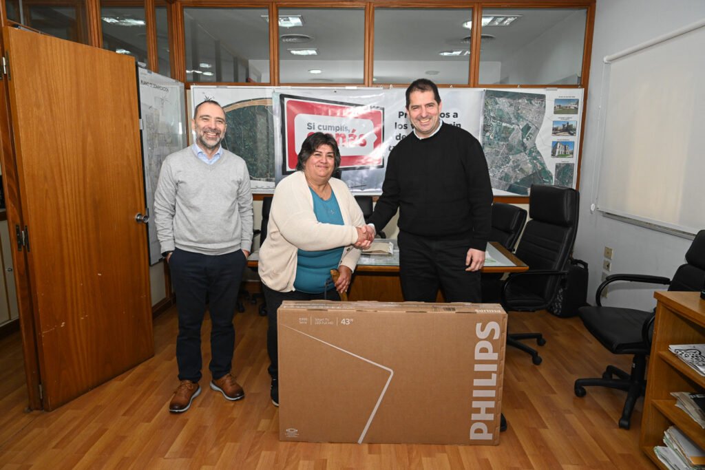 El programa «Si Cumplís, Ganás” del Municipio de Tigre premió a vecinos por abonar en tiempo y forma con sus tasas
