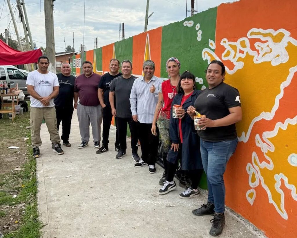 A través del programa «Huella Urbana», el Municipio de Tigre continúa fortaleciendo la identidad de distintos clubes de barrio